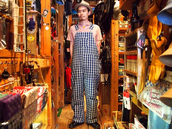 ジャンキー別注！！実名復刻！！ユニオンサプライ パラカチェックオーバーオール！！【JUNKY別注 UNION SUPPLY PALAKA CHECK  OVERALL】 | JUNKY STYLE | ジャンキースタイル | ブログ