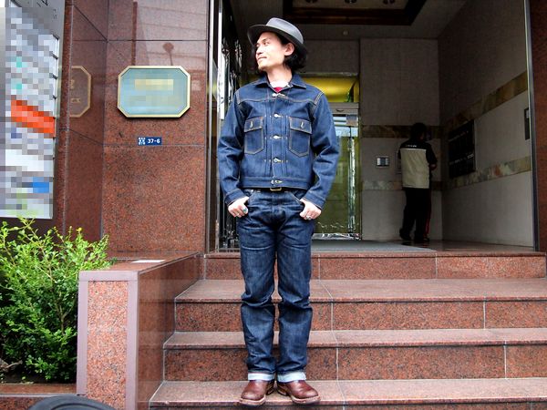 HEAD LIGHT カウボーイ デニム ジャケット 2ndモデル セルビッチ‼︎ HEAD LIGHT カウボーイ デニム ジャケット 2ndモデル セルビッチ