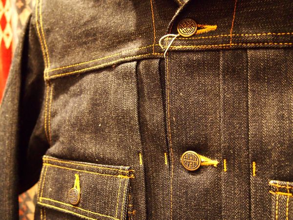 HEAD LIGHT カウボーイ デニム ジャケット 2ndモデル セルビッチ