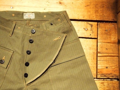 バズりクソンズ　モンキーパンツ　一回使用 BUZZ RICKSON'S バズリクソンズ RICKSONS モンキーパンツ