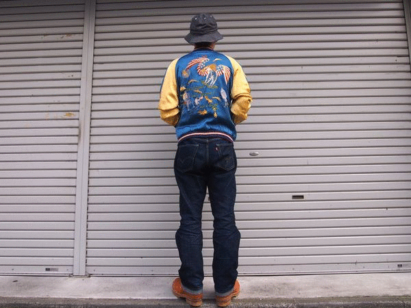 港商　スカジャン　テーラー東洋　ミスターフリーダム MISTER FREEDOM × 港商(TAILOR TOYO) 