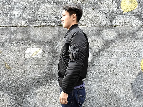 バズリクソンズからブラックMA-1入荷しました!!【BUZZ RICKSON/BLACK