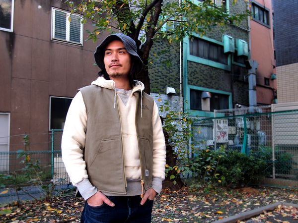 スルーステッチ Field Utility Vest リバーシブル XS｜メンズ