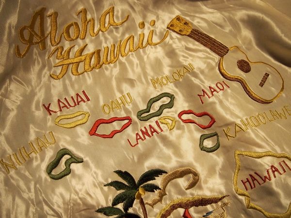 テーラー東洋からパームツリー×ハワイマップスカジャン入荷