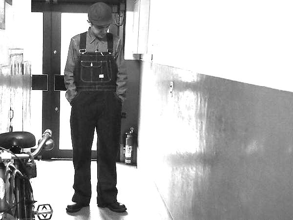 DRUM MAJOR オーバーオール 50sDRUM MAJORドラムメジャー ヒッコリー