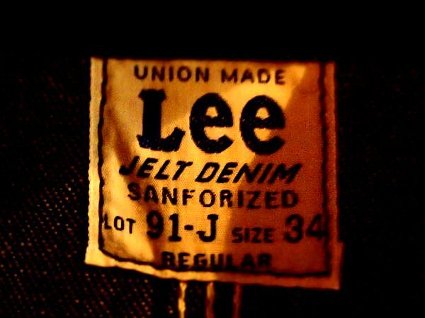 リーアーカイブスから91-J入荷しました!!【Lee ARCHIVES リーアーカイブスから91-J入荷しました!!【Lee ARCHIVES