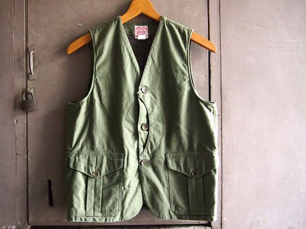 WORKERS Cruiser Vest Corduroy Olive/ワーカーズ クルーザー
