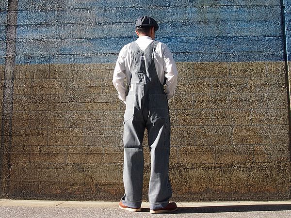 90s Lee オーバーオール ヒッコリー 22ss1450201b.jpg