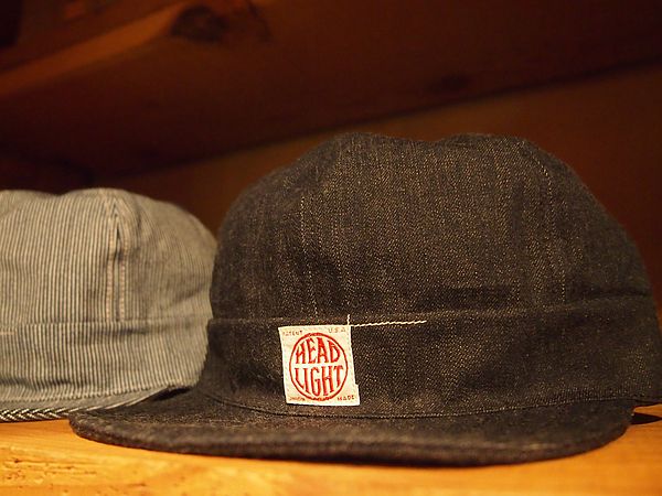 30s40s ヘッドライト　ワークキャップ 東洋エンタープライズ 実名復刻ブランド！ HEADLIGHT ヘッド