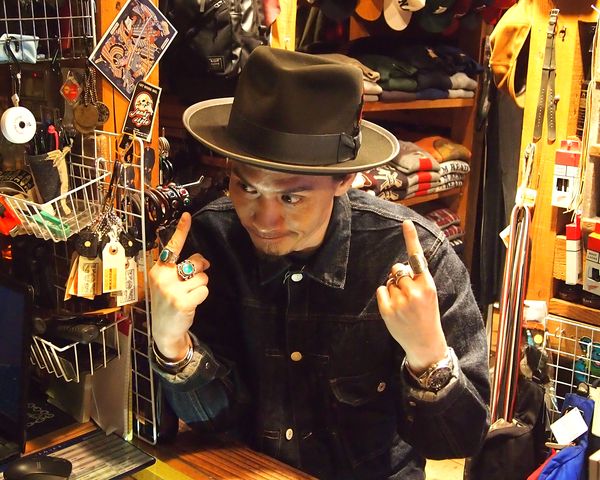 ステットソンのオープンクラウンのHATがいい!!【STETSON ステットソンのオープンクラウンのHATがいい!!【STETSON