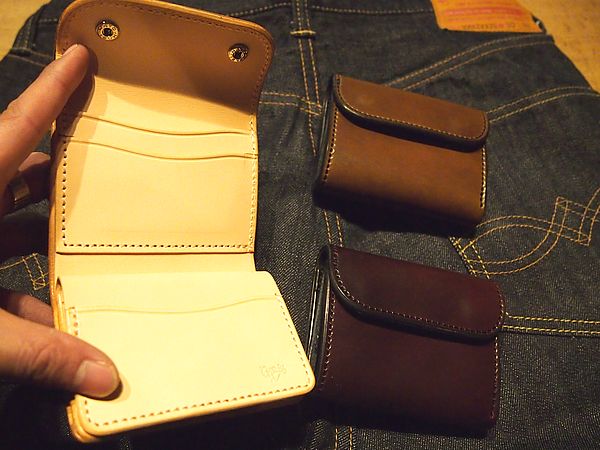 別注シェルコードバンのミニウォレットが再入荷！！【JUNKY