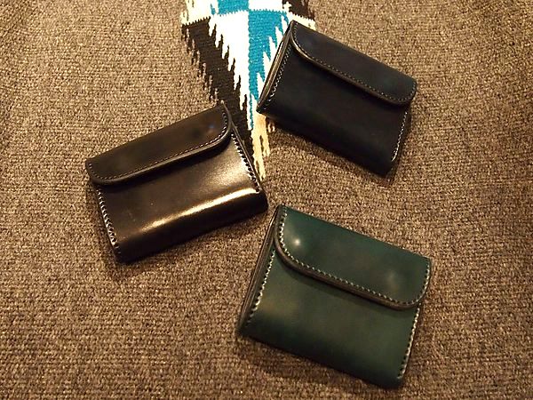 別注シェルコードバンのミニウォレットが再入荷！！【JUNKY