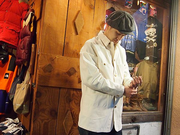 LEE Lee 44j カバーオール　復刻　リー　白　ホワイト LEE Lee 44j カバーオール 復刻 リー 白 ホワイト