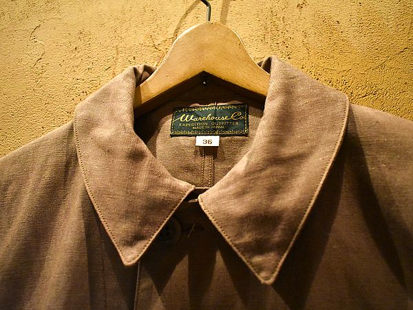 美品 ウエアハウス シャンブレー ショップコート 38 美品 ウエアハウス シャンブレー ショップコート 38 メンズ