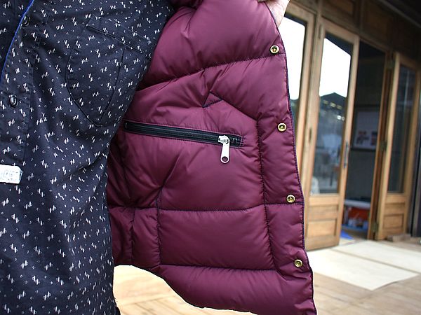 ◾️美品◾️ウエアハウス×ロッキーマウンテン◾️ダウンベスト◾️40◾️紫 パープル◾️ ◾️美品◾️ウエアハウス×ロッキーマウンテン◾️ダウンベスト