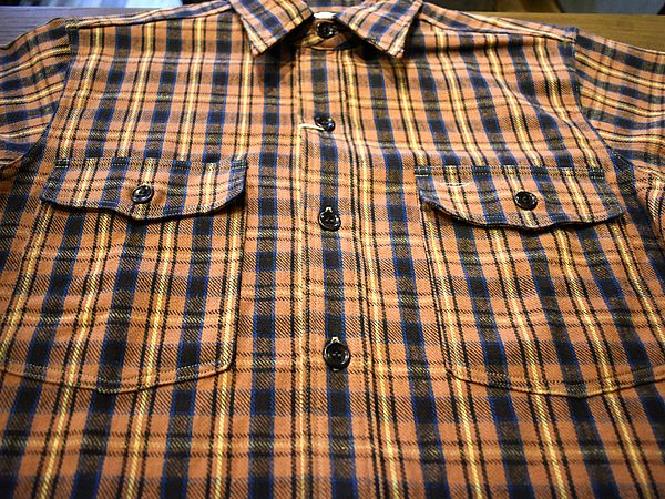 古き良きチンストラップ付きのネルシャツが入荷！！【WAREHOUSE