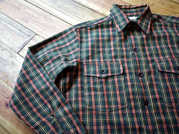 古き良きチンストラップ付きのネルシャツが入荷！！【WAREHOUSE