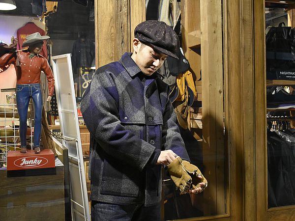 老舗ブランドフィルソンのダブルマッキーノジャケット、入荷しました