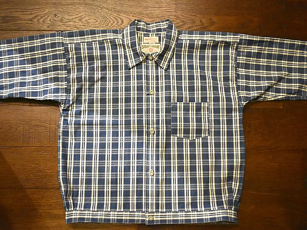 UNION SUPPLY パラカチェックブルゾンBARBARA KAWAKAMI SUN SURF UNION SUPPLY (ユニオン サプライ) バーバラ・カワカミ