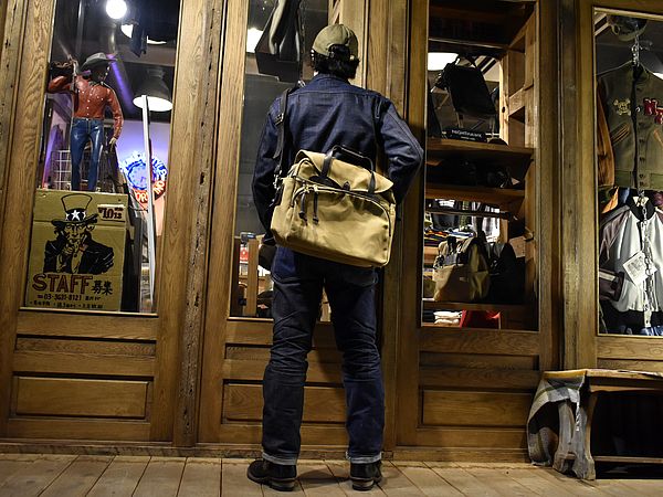 FILSON ネイビー ハンドバッグ 257 filson バッグ