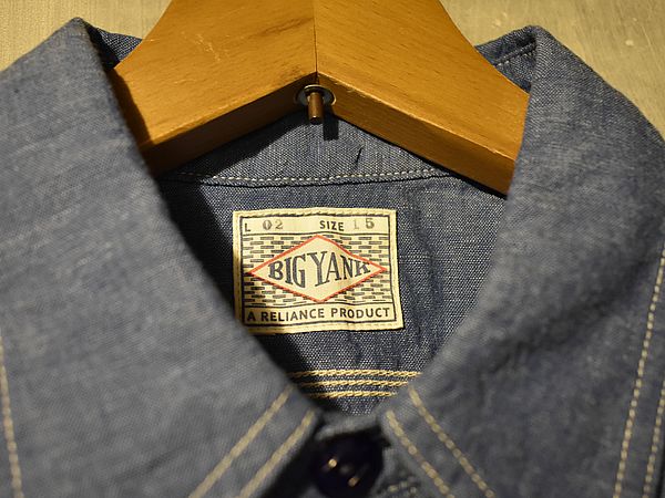 実名BIG YANKのワークシャツが入荷しました！！【BIGYANK WORK