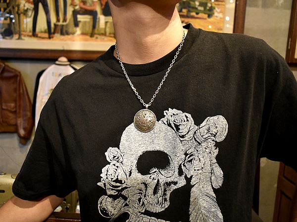 重みが違う！！モルガンコインで仕上げたペンダントトップをご