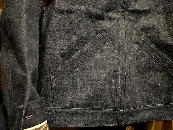 ウエアハウスから鳩目ジッパーを使ったデニムジャケットが入荷