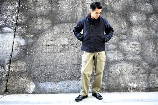げんちゃんブログ！【WARE HOUSE USMC Herringbone Monkey Pants