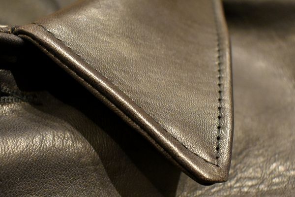 げんちゃんブログ【JUNKYSTYLE×WAREHOUSE LEATHER JACKET 経年変化が