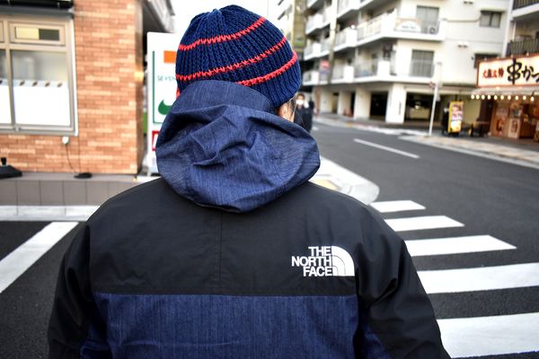 THE NORTH FACE マウンテンライトジャケット デニム　M