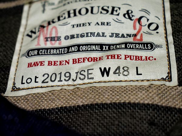 完全別注!!1930年代のNO.2デニムを使用したブランケット付き 完全別注!!1930年代のNO.2デニムを使用したブランケット付き