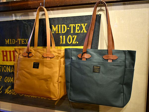 フィルソンのトートバッグに新色が登場しました！！【FILSON / RUGGED