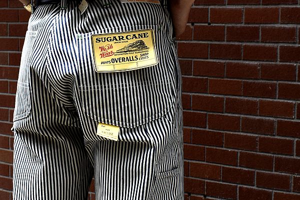 久々にヒッコリーのワーパン！【SUGAR CANE 11oz.HICKORY STRIPE WORK