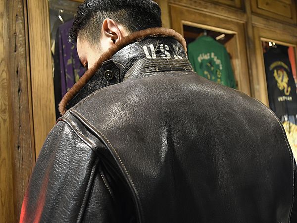 訳あり バズリクソンズ 55J14 G-1フライトジャケット 36 G-1 Spec.55-J-14 A.PRITZKER & SONS,INC. | BUZZ RICKSON'S