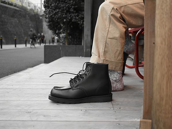 RED WING MOC TOE 8137 26.5センチ　オールブラック