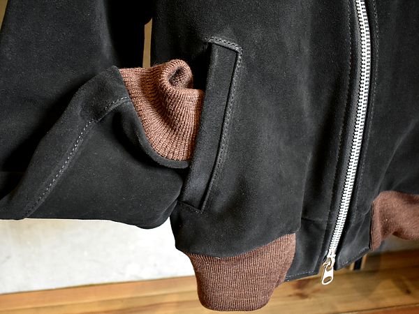 バンソンのスエードジャケットが！！！【VANSON / BLACK SUEDE