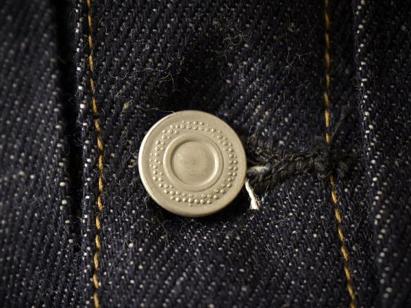 天然インディゴ。1920年代。ブルズアイ。Tバック別注 天然インディゴ。1920年代。ブルズアイ。Tバック別注