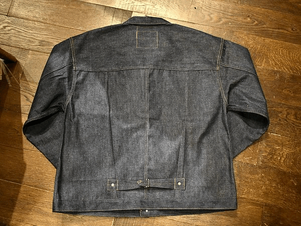 天然インディゴ。1920年代。ブルズアイ。Tバック別注 天然インディゴ。1920年代。ブルズアイ。Tバック別注