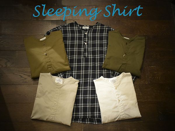 ワーカーズからスリーピングシャツが入荷中！！【WORKERS K&TH