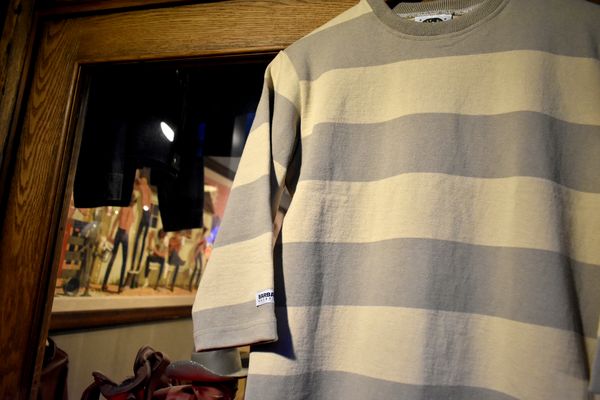 バーバリアン　junky style 別注　tシャツ　XL BARBARIAN×JUNKYSTYLE【12oz. L/S BORDER TEE】 | JUNKY STYLE