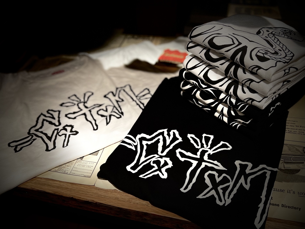 JUNKYSTYLE×CxTxM×CUSHMAN【S/S CxTxM Tee 