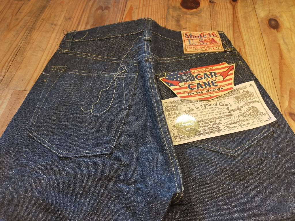 やっぱアメリカ製だよね☆【SUGAR CANE “Made in USA” 13oz やっぱアメリカ製だよね☆【SUGAR CANE “Made in USA” 13oz