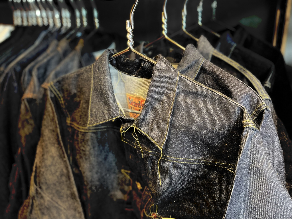 SUGAR CANE “Made in USA” 【13oz. BLUE DENIM BLOUSE 1944 SUGAR CANE “Made in USA” 【13oz. BLUE DENIM BLOUSE 1944