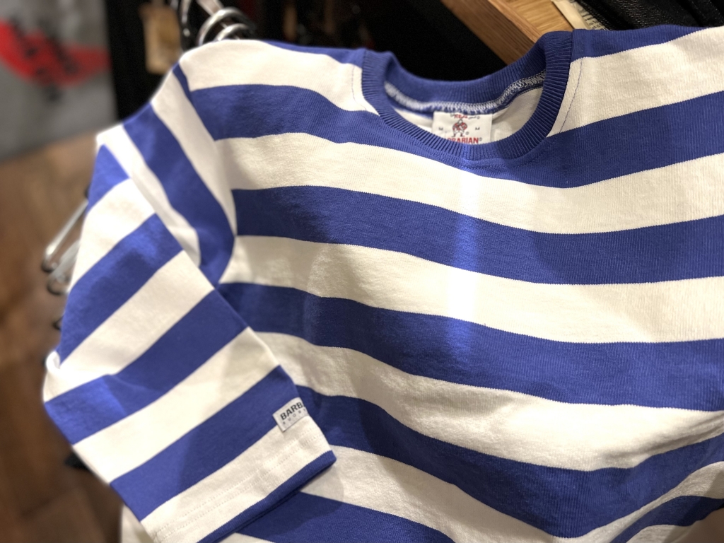 JUNKYSTYLE×BARBARIAN【12oz. 3/4 SLEEVE BORDER TEE】 | JUNKY