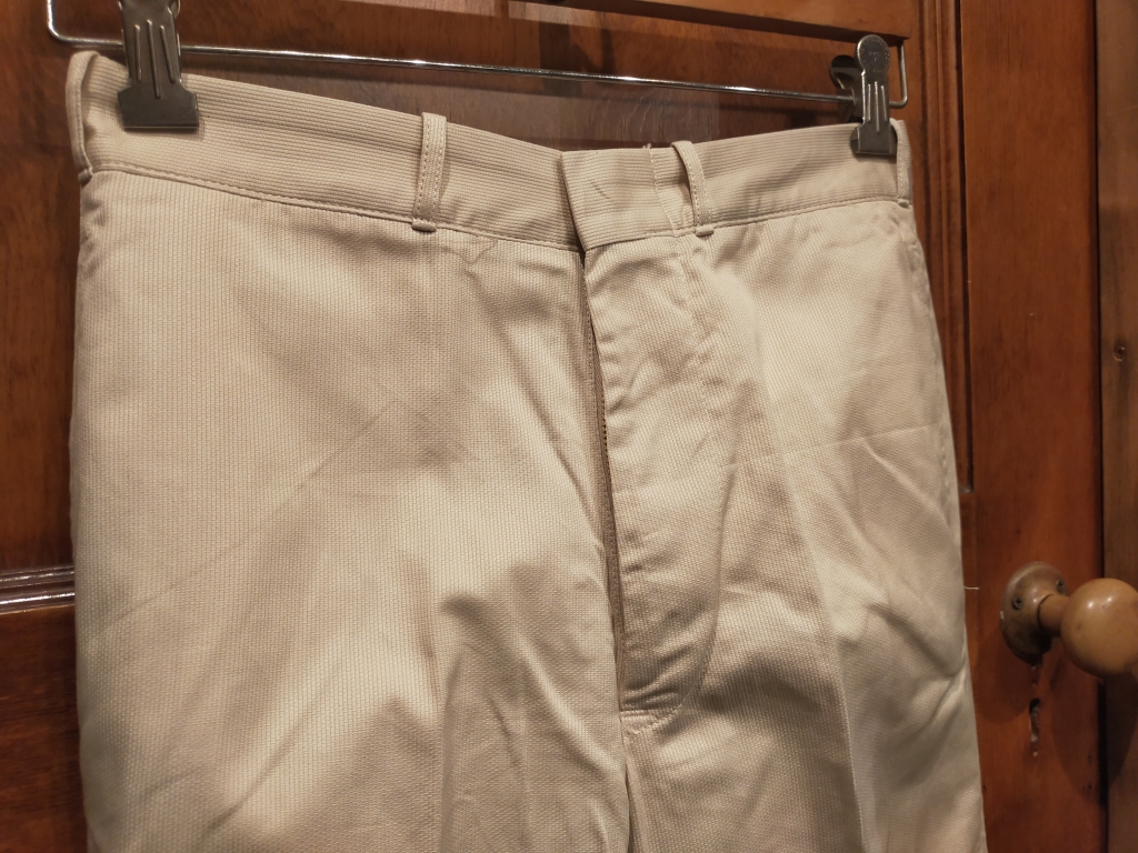 パンツ WAREHOUSE FLIP TOP STYLE PIQUE PANTS 33 タケログ！！【Lot 1222 FLIP TOP STYLE PIQUE PANTS ピケ