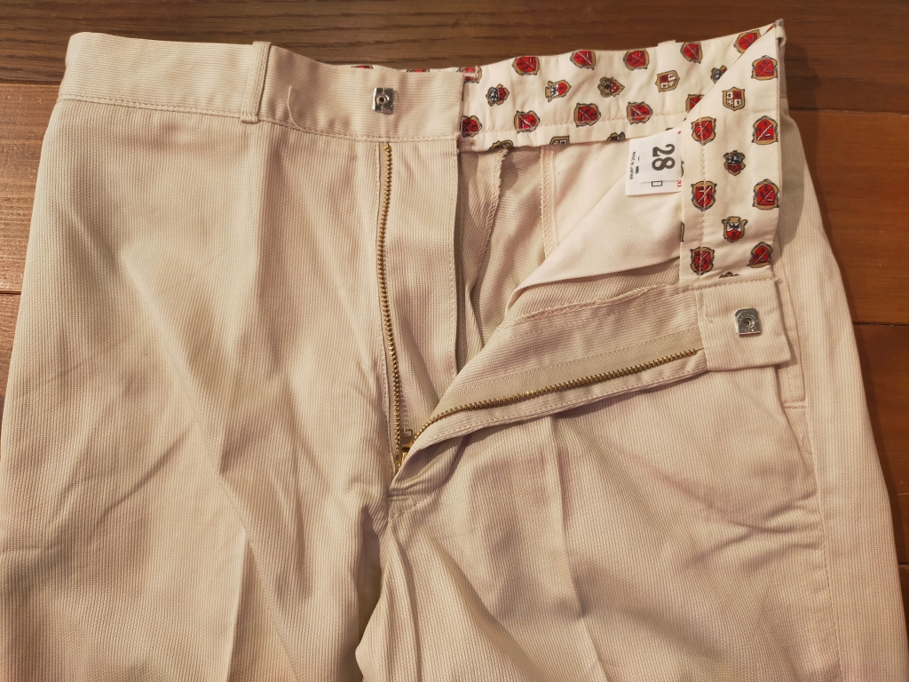 タケログ！！【Lot 1222 FLIP TOP STYLE PIQUE PANTS ピケ】 | JUNKY