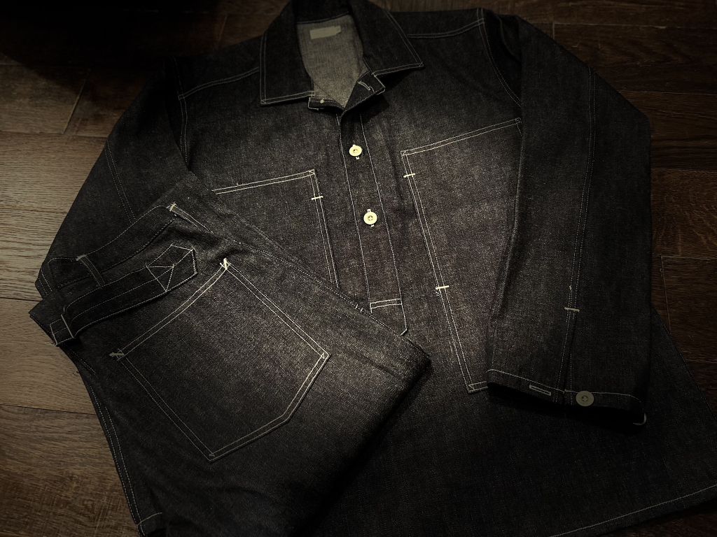 WAREHOUSE【U.S.ARMY DENIM PULLOVER&U.S.ARMY DENIM PANTS WAREHOUSE【U.S.ARMY DENIM PULLOVER&U.S.ARMY DENIM PANTS