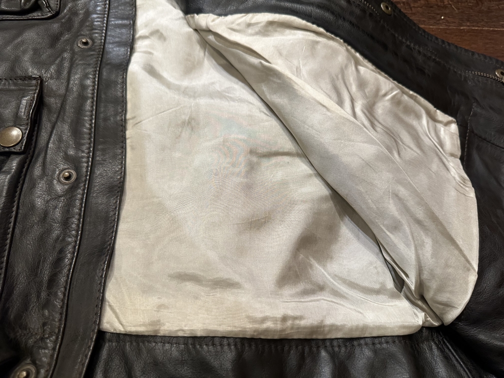 【週末価格・当時モノ・正規品】Belstaff Gold ブラッドピット着用 英国生まれのレザージャケット！【BELL STAFF ”Brad Jacket
