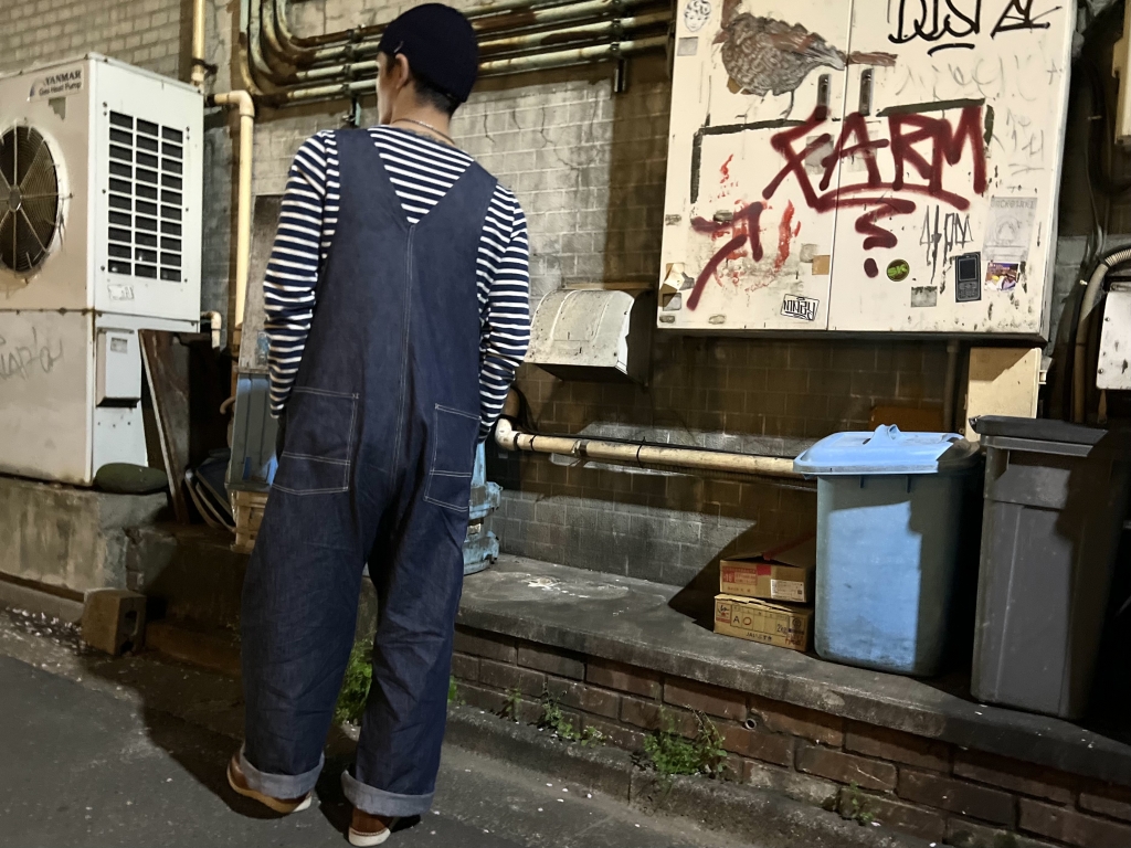 JUNKYSTYLE × PAYDAY FRONT OPEN OVERALL JUNKYSTYLE×PAYDAY 【FRONT OPEN OVERALL】 | JUNKY STYLE