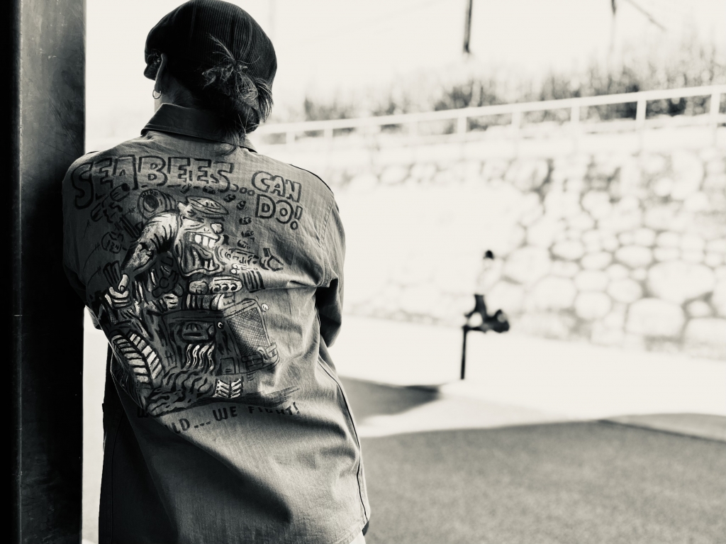 N-3 UTILITY JACKET 【HAND PAINT SEABEES】 | JUNKY STYLE